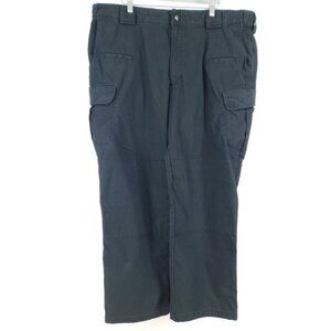 5.11 Tactical Mens Size 42x29 Black Cargo Pants Durable With Multiple Pockets